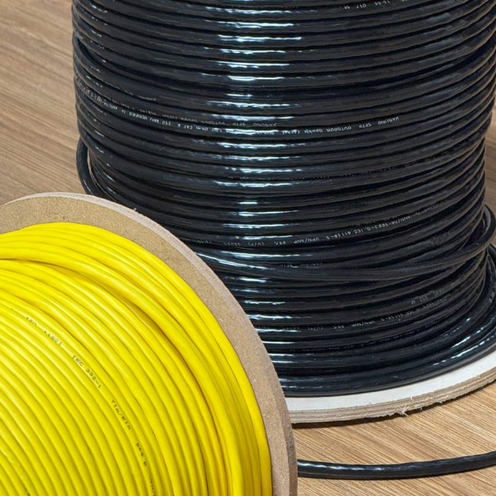 کابل شبکه CAT6 کابلینو با مغزی تمام‌مسی و روکش مقاوم