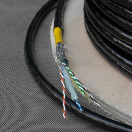 کابل شبکه پرمننت لینک CAT6 F/UTP با روکش پلی‌اتیلن کابلینو