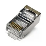 سوکت شبکه میان‌گذر SFTP Cat6 کابلینو با پین طلاکاری‌شده