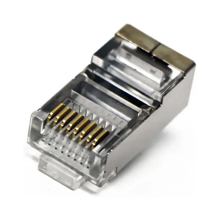 سوکت شبکه میان‌گذر SFTP Cat6 کابلینو با پین طلاکاری‌شده