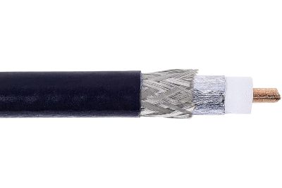 کابل کواکسیال RG6 با شیلد بافت مسی و فویل آلومینیومی مناسب سیستمهای نظارتی