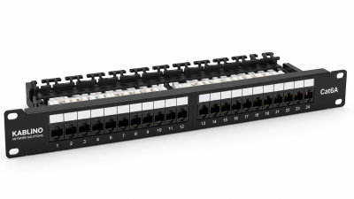 پچ پنل شبکه Cat6A کابلینو