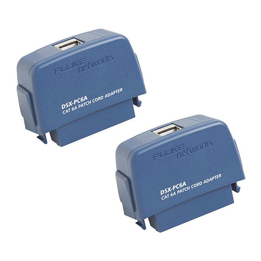 آداپتور مخصوص تست پچ کورد Cat6A مدل Fluke DSX-PC6AS